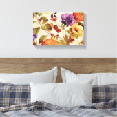 Einde zomer I - 36x24 Canvas Afdruk (Insitu (Slaapkamer))