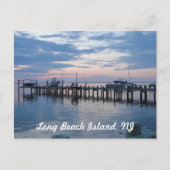 Einde zonsondergang briefkaart (Voorkant)