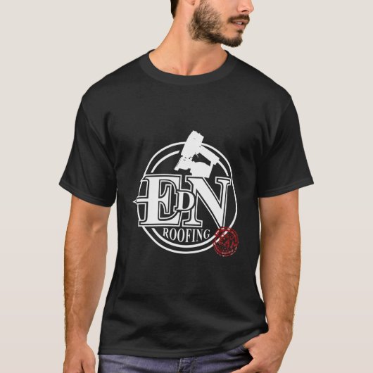 Eindebouw Dakbedekking T-shirt (Voorkant)