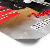 Eindefeestband foto sporten van de middelbare scho poster (Hoek)