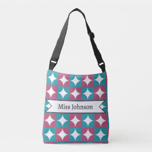 Eindejaars cadeau voor docenten Mid Century Crossbody Tas