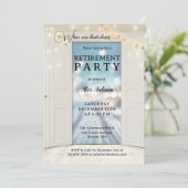 Eindejaarsfeest Verjaardagsfeest Pensioneringfeest Kaart (Staand voorkant)