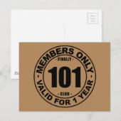 Eindelijk 101 briefkaart (Voorkant / Achterkant)