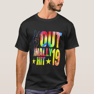 Eindelijk 19 jaar oude feestdag 19e verjaardag t-shirt