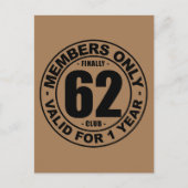 Eindelijk 62 clubs briefkaart (Voorkant)