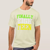 EINDELIJK 8 GHTEEN Birthday T-shirt (Voorkant)