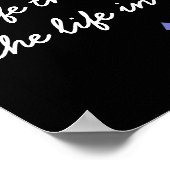 Eindelijk - Abraham Lincoln citaat - afdruk Poster (Hoek)