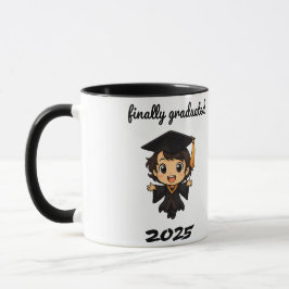 🎓 Eindelijk afgestudeerd 2025 - Schattige Chibi A Mok
