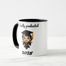 🎓 Eindelijk afgestudeerd 2025 - Schattige Chibi A