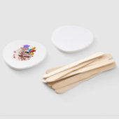 Eindelijk! Afgestudeerd in de klas van 2026 Handwaaier (Niet-gemonteerd)