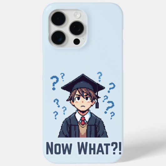 Eindelijk afgestudeerd.. Wat nu?! Case-Mate iPhone Case (Achterkant)