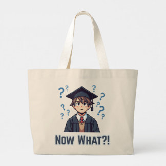 Eindelijk afgestudeerd.. Wat nu?! Grote Tote Bag