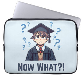 Eindelijk afgestudeerd.. Wat nu?! Laptop Sleeve