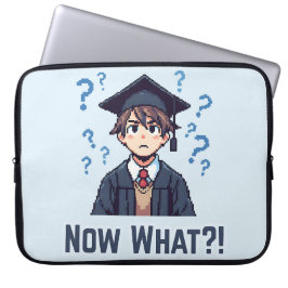 Eindelijk afgestudeerd.. Wat nu?! Laptop Sleeve
