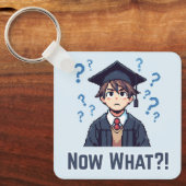 Eindelijk afgestudeerd.. Wat nu?! Sleutelhanger (Voorkant)