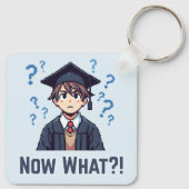 Eindelijk afgestudeerd.. Wat nu?! Sleutelhanger (Achterkant)
