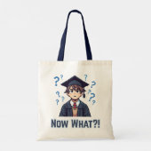 Eindelijk afgestudeerd.. Wat nu?! Tote Bag (Achterkant)