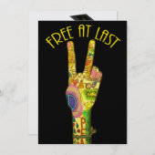 Eindelijk afstuderen vrij kaart (Voorkant / Achterkant)