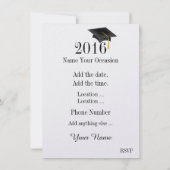 Eindelijk afstuderen vrij kaart (Achterkant)