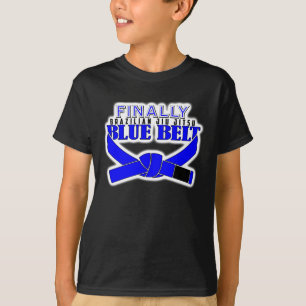 Eindelijk BJJ Blue Belt!! T-shirt