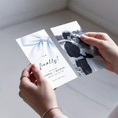 Eindelijk Boog Monogram Foto Boekmerk Opslaan Datu Save The Date