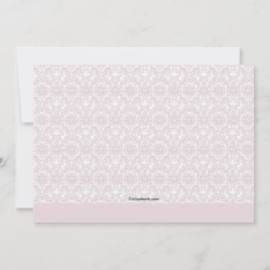 Eindelijk, de aankondiging om de datum te reserver (Achterkant)