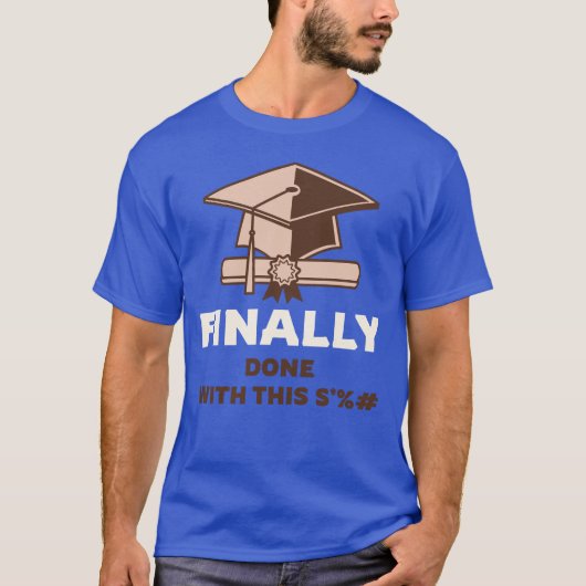 Eindelijk de Afstuderen T-shirt (Voorkant)
