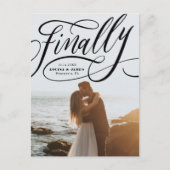 Eindelijk de Covid Photo opslaan op datum Briefkaart (Voorkant)