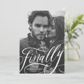 Eindelijk de Covid Photo opslaan op datum Kaart (Staand voorkant)