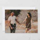 Eindelijk de datum opslaan save the date (Voorkant)