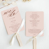 Eindelijk doen we bewerkbare kleur trouwprogramma  handwaaier