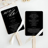 Eindelijk doen we bewerkbare kleur trouwprogramma  handwaaier