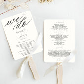 Eindelijk doen we bewerkbare kleur trouwprogramma  handwaaier