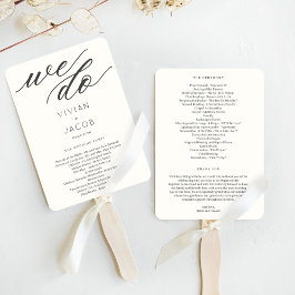 Eindelijk doen we bewerkbare kleur trouwprogramma  handwaaier