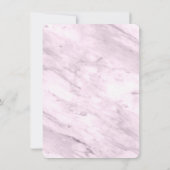 Eindelijk een goudmakerij met Paarse boog met goud Save The Date (Achterkant)