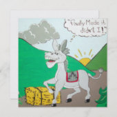 Eindelijk een uitnodiging (Voorkant / Achterkant)