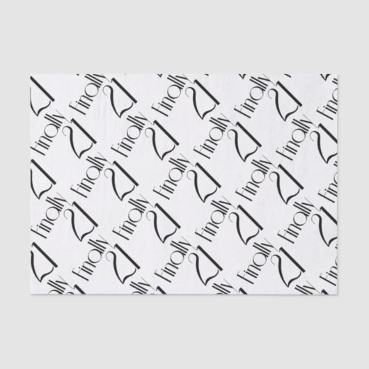 Eindelijk eenentwintig tissuepapier (Voorkant)