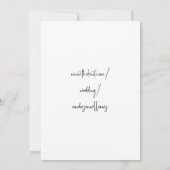 Eindelijk Foto Bruiloft Save The Date (Achterkant)