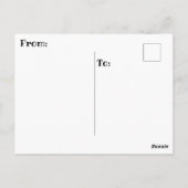 " EINDELIJK GEPENSIONEERD " BRIEFKAART (Achterkant)