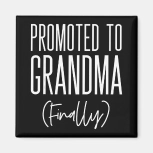 Eindelijk gepromoveerd tot oma Eerste keer oma Nie Magneet