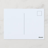 Eindelijk getrouwd Funny koppels trouwen Briefkaart (Achterkant)