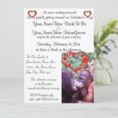 Eindelijk grappig trouwen kaart (Staand voorkant)