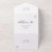 Eindelijk in één simpele uitnodiging voor een foto (Buitenkant)