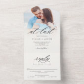 Eindelijk in één simpele uitnodiging voor een foto (Binnen)