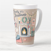 Eindelijk is het Christmas Mok Design (Rechterhoek)