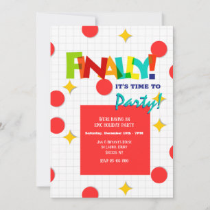 Eindelijk is het tijd om een partijgesprek te voer kaart