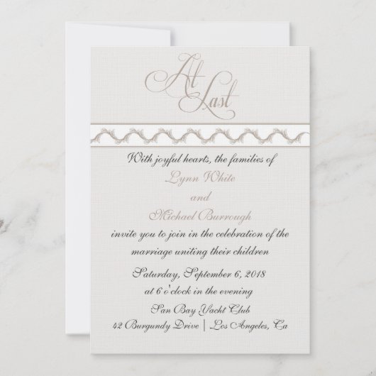 Eindelijk Kaart (Voorkant)