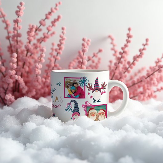 Eindelijk kerst met mijn Gnomies Fun Four foto Koffiemok