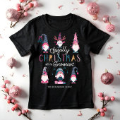 Eindelijk Kerstmis met mijn Gnomen Funny Gnomen Tri-Blend Shirt