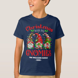 Eindelijk Kerstmis met mijn kabouters familie Xmas T-shirt